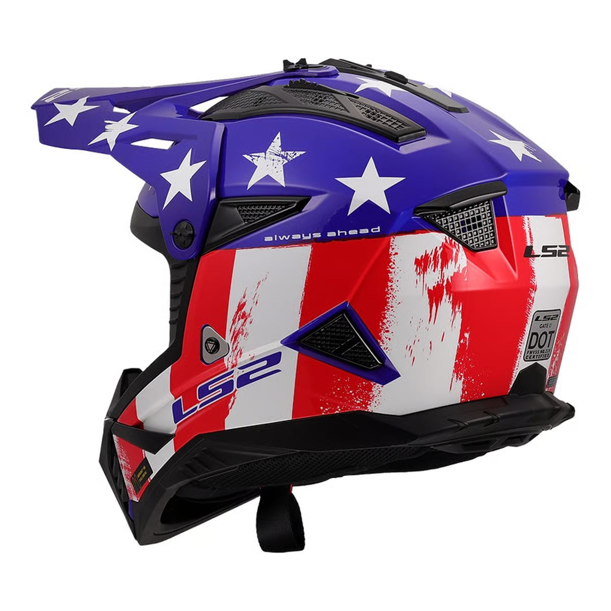 LS2 Gate II Battle Scar Helmet