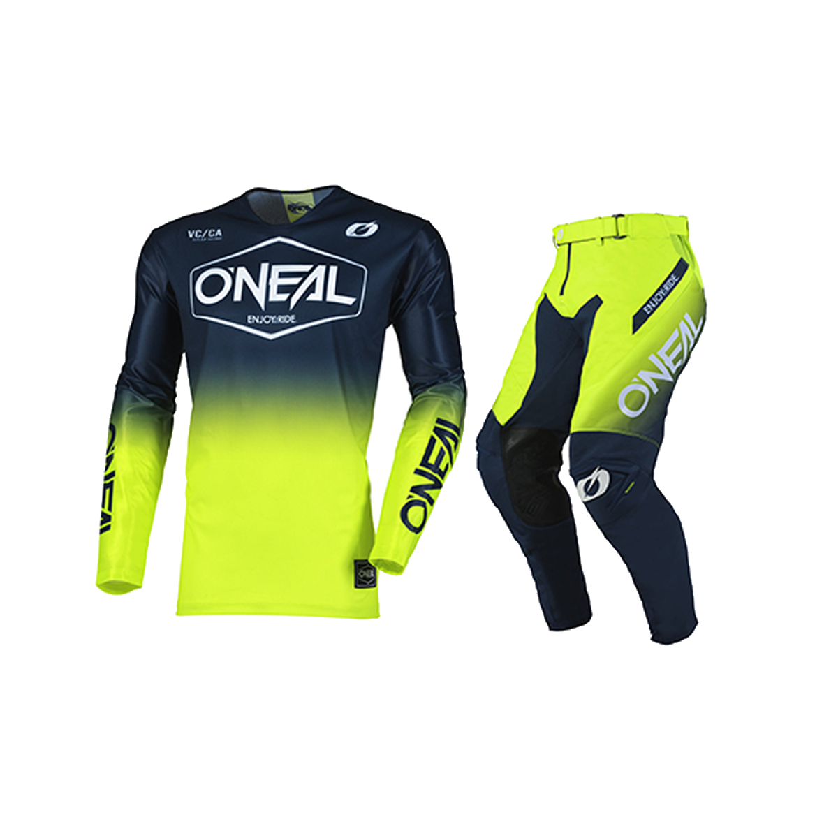O'Neal Mayhem Hexx V.25 Gear Set / Jersey Pant Combo - Blue/Neon