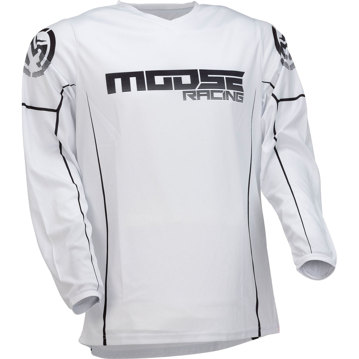 Moose Racing Qualifier Jersey CLOSEOUT - Black/White