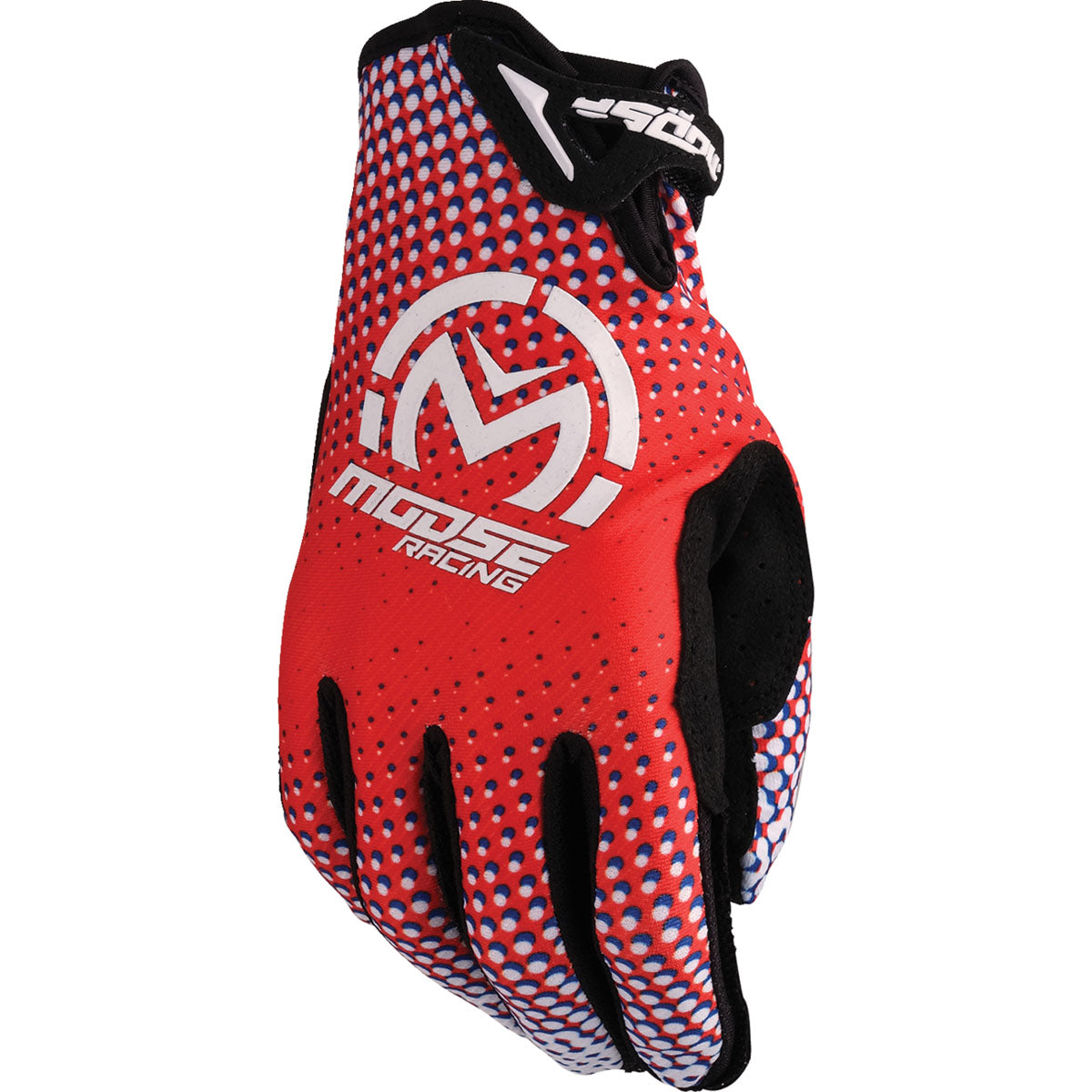 MOOSE RACING SX1 Gloves - Red/White/Blue