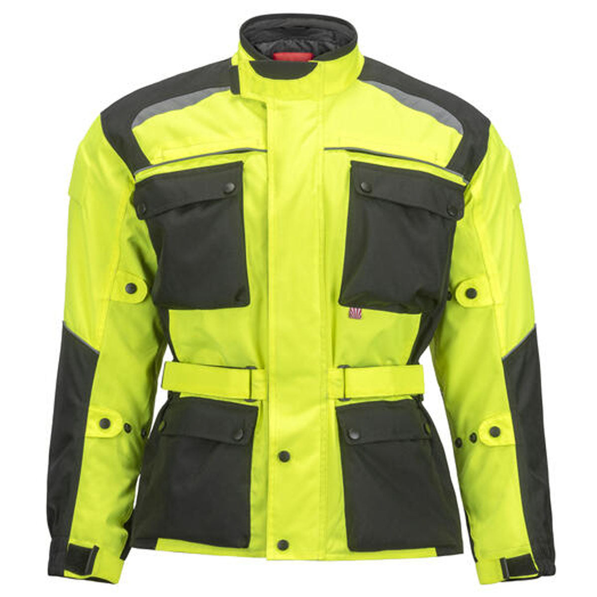 Noru Bosui 3/4 Waterproof Jacket Fluorescent/Black