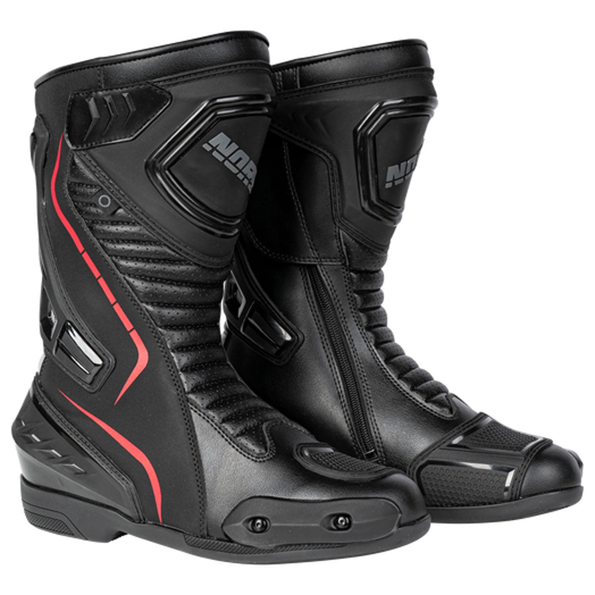 Noru Hakone CE Boots Black/Red