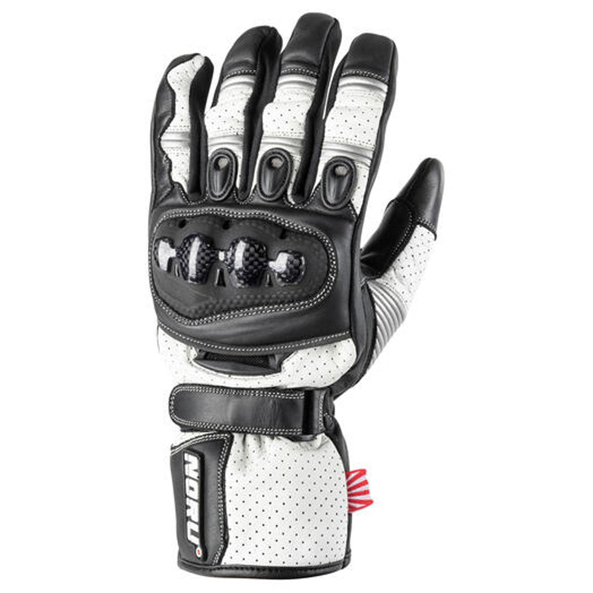 Noru Sokudo Gloves White/Black/Gunmetal