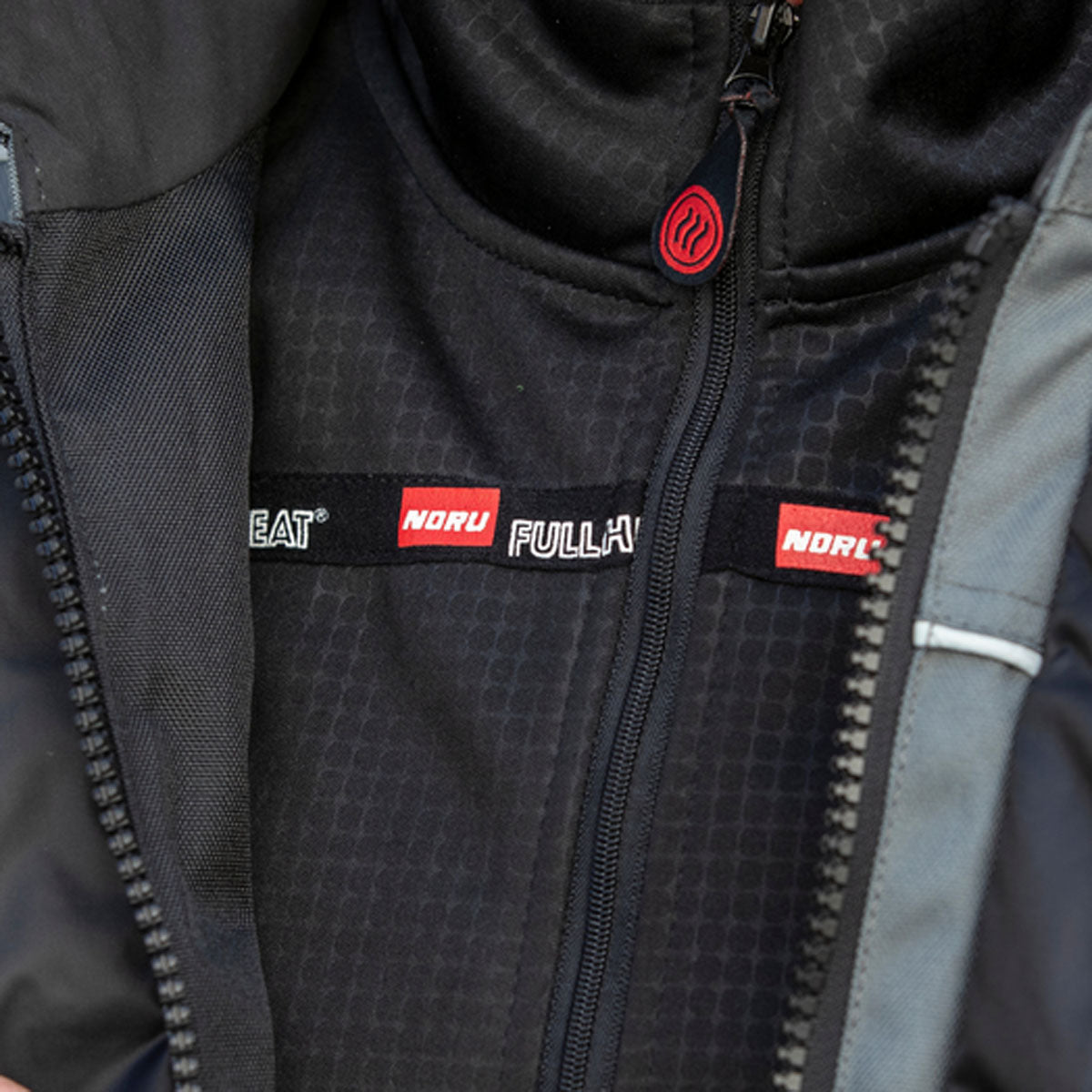 Noru Womens Full Heat Half Zip Pullover