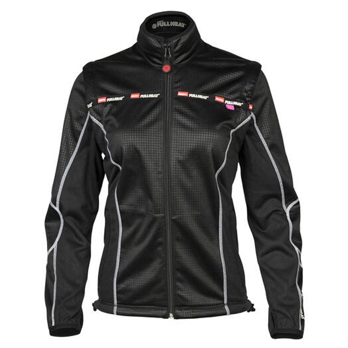 Noru Womens Full Heat Mid Layer Jacket Black
