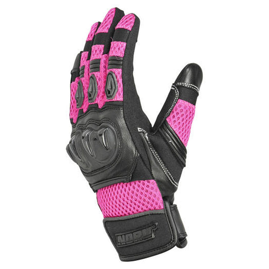 Noru Womens Kiryu Gloves Pink/Black