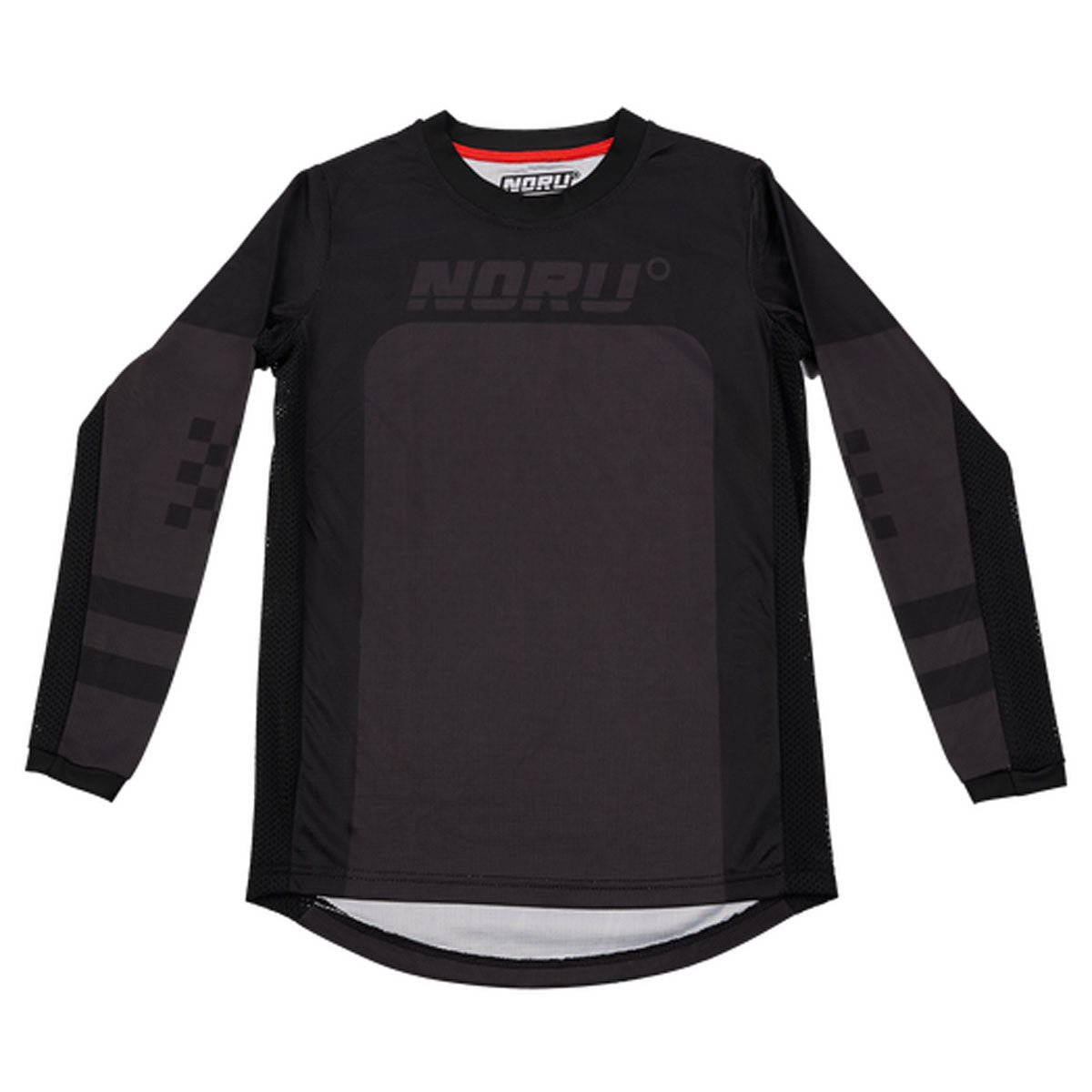 Noru Youth Jmx Vented Jersey Black/Grey