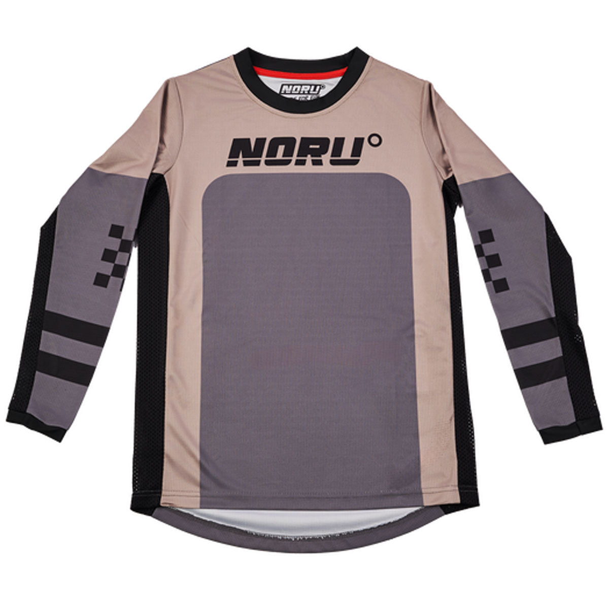 Noru Youth Jmx Vented Jersey Sand Grey