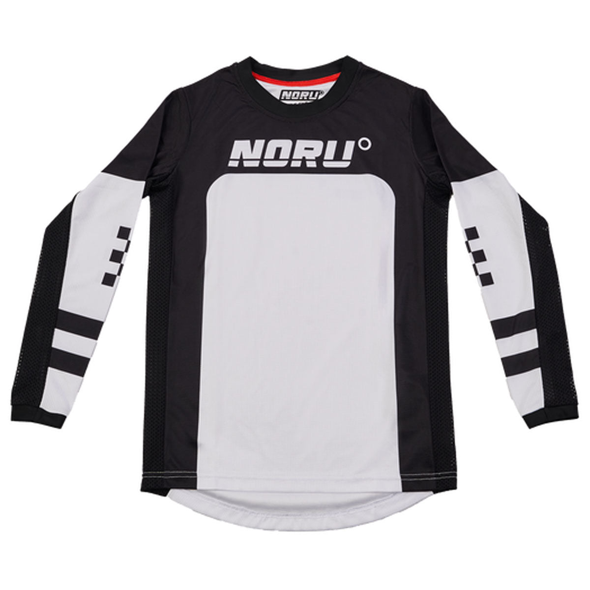 Noru Youth Jmx Vented Jersey White/Black