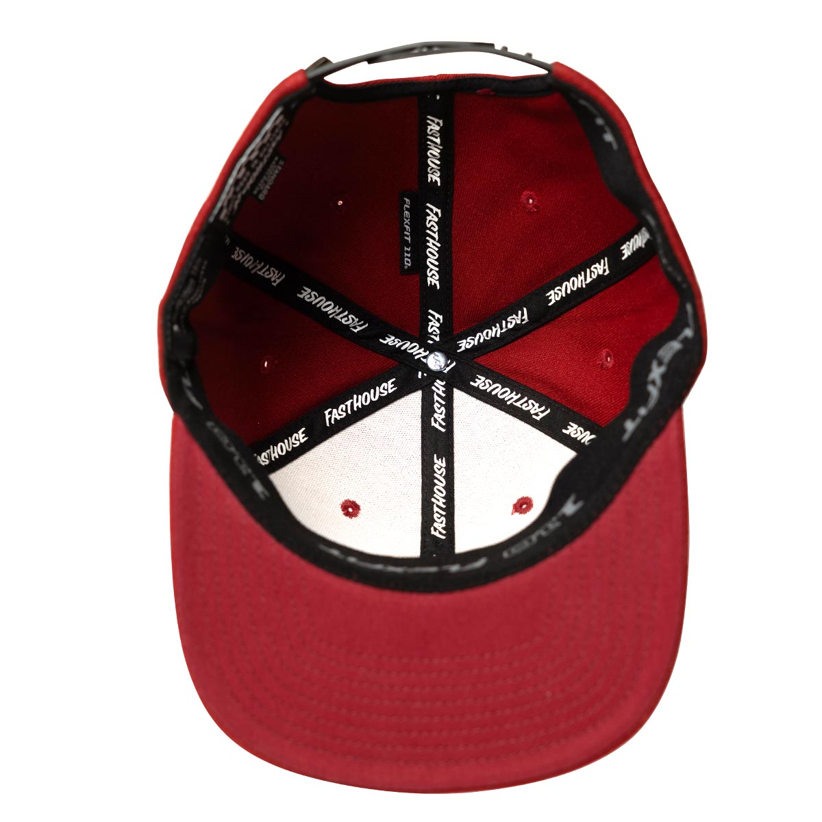 Fasthouse Burner Hat - Maroon