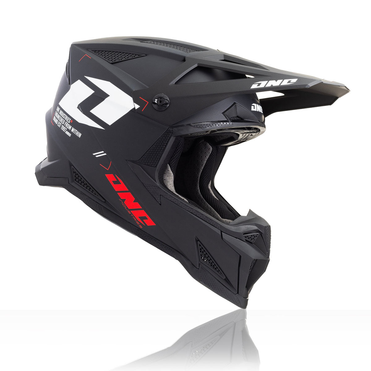 One Industries X297 Focus Helmet - Black/White