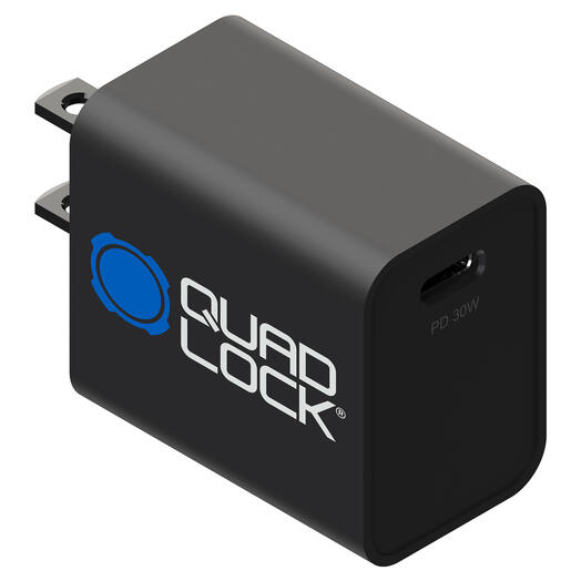 Quad Lock 30W Power Adapter Us Standard Type A - 30W Power Adapter Us Standard Type A