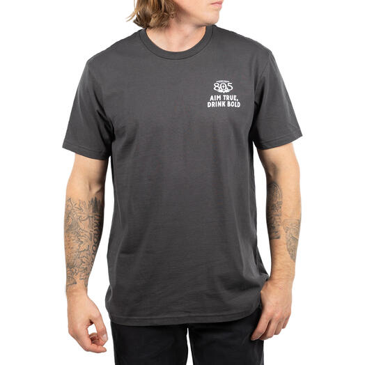 Fasthouse Premier Aim True Tee - Graphite Black