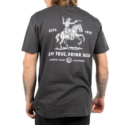 Fasthouse Premier Aim True Tee - Graphite Black