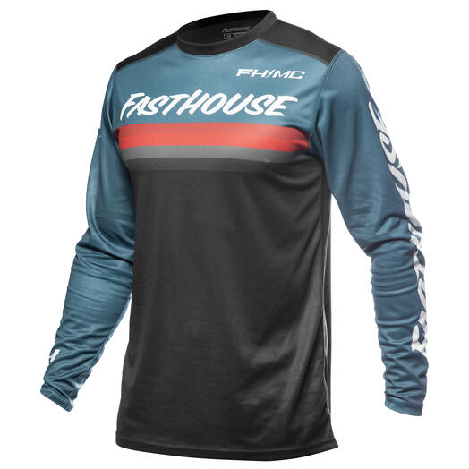 Fasthouse Carbon Force Longsleeve Jersey - Tea