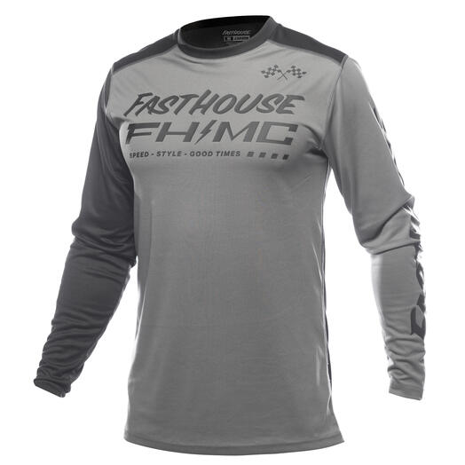 Fasthouse Carbon Method Jersey - Grey/Black