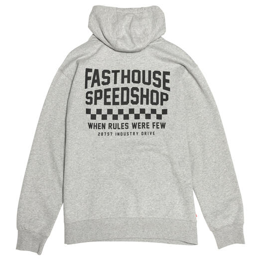 Fasthouse Chalet Pullover Hoodie - Heather Gray