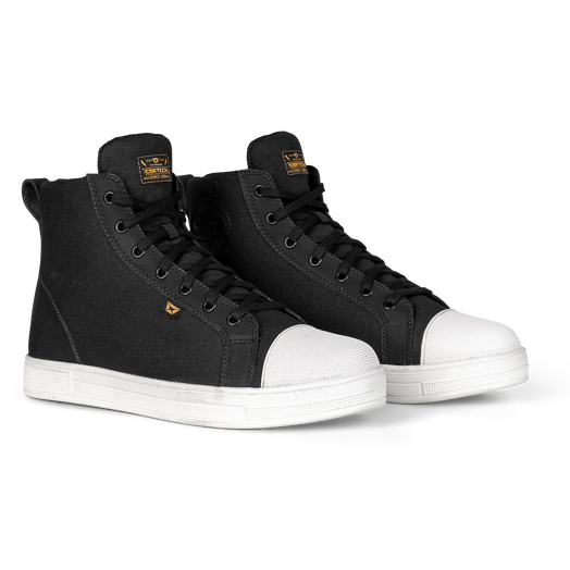 Cortech Slayer Le Check Shoe - Black/White
