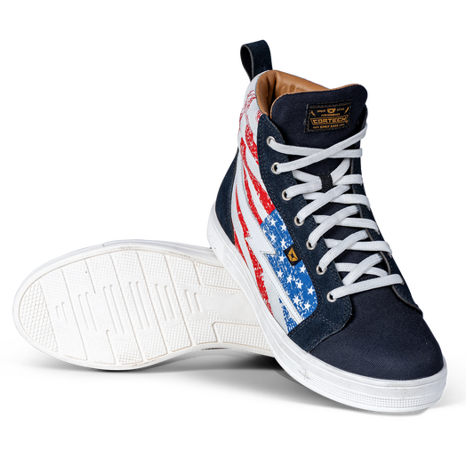 Cortech Slayer Le Us Flag Shoes