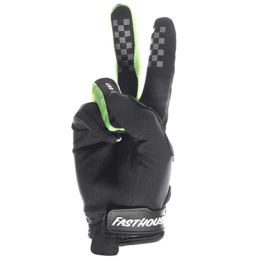 Fasthouse  Elrod Nitro Glove - Black Neon