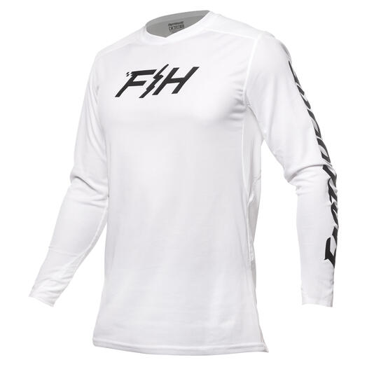 Fasthouse Sanguaro Gibson Jersey - White/Charcoal