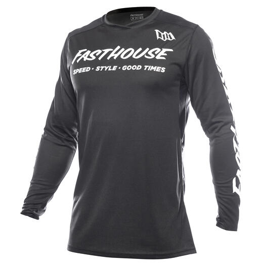 Fasthouse Elrod Torque Jersey - Black