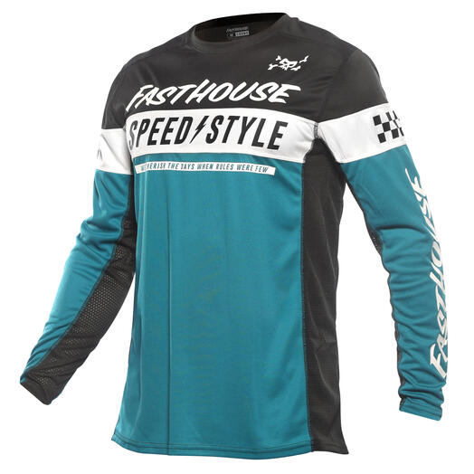 Fasthouse Grindhouse Akin Jersey - Marine/Black