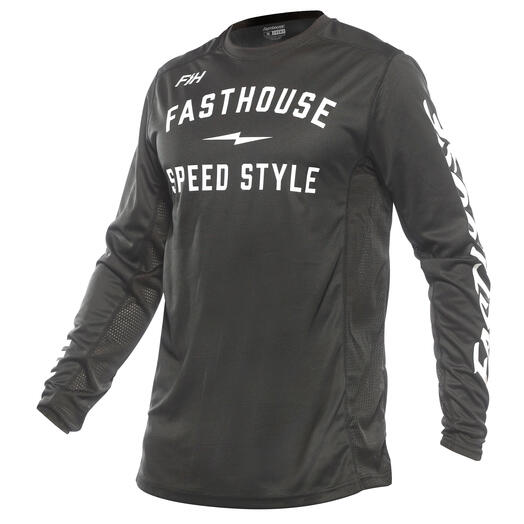 Fasthouse Grindhouse Grit Jersey - Black