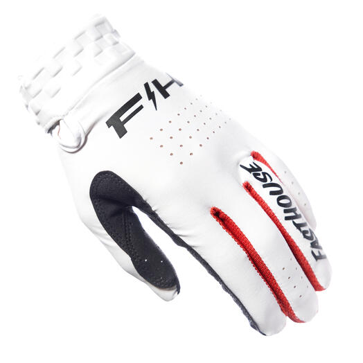 Fasthouse Helix Circuit Glove -  White