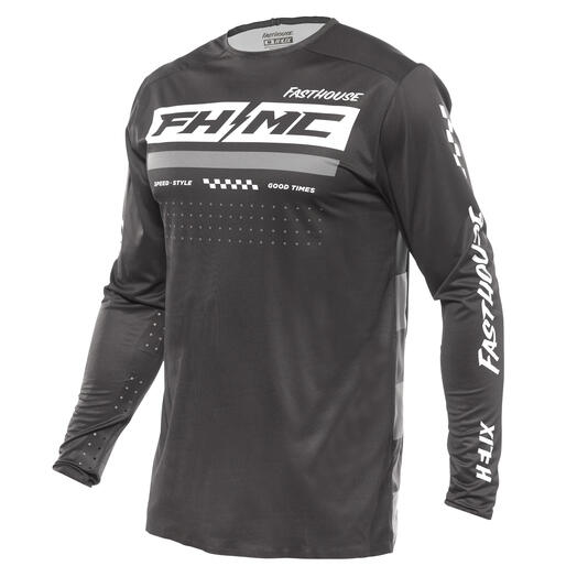 Fasthouse Helix Podm Jersey - Black/White