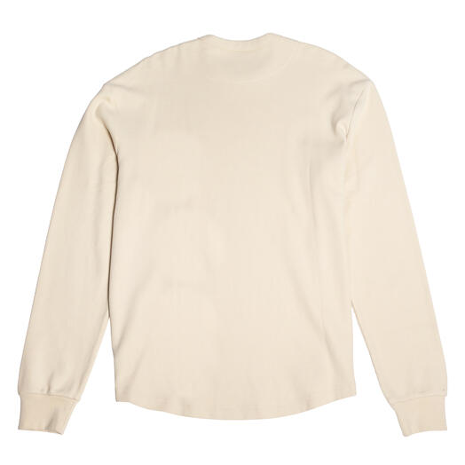 Fasthouse Luther Long Sleeve Thermal Crewneck Long Sleeve Tee - Chalk