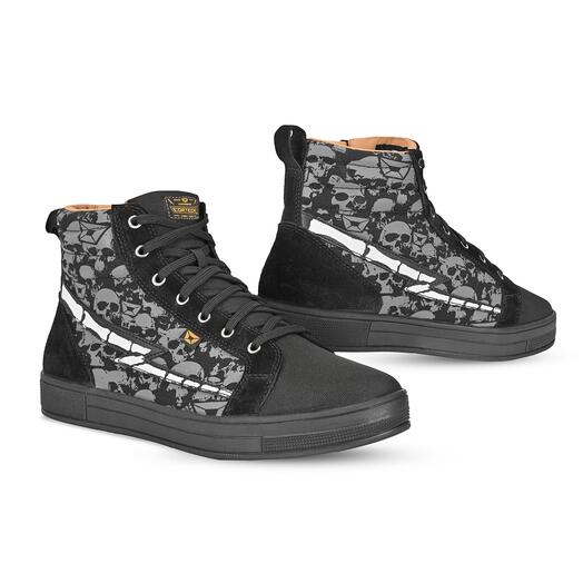 Cortech Slayer Le Skull Shoe - Black