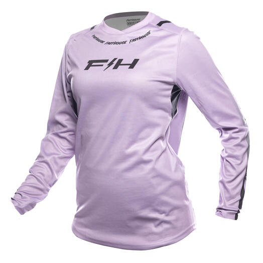 Fasthouse Womens Elrod Nitro Jersey - Smokey Lilac