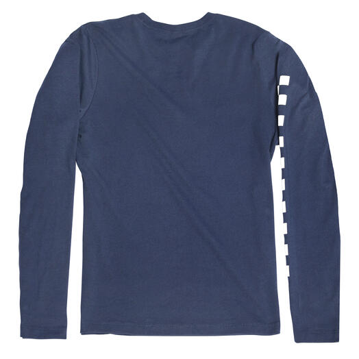 Fasthoues Womens Tavern Long Sleeve Long Sleeve Tee - Navy