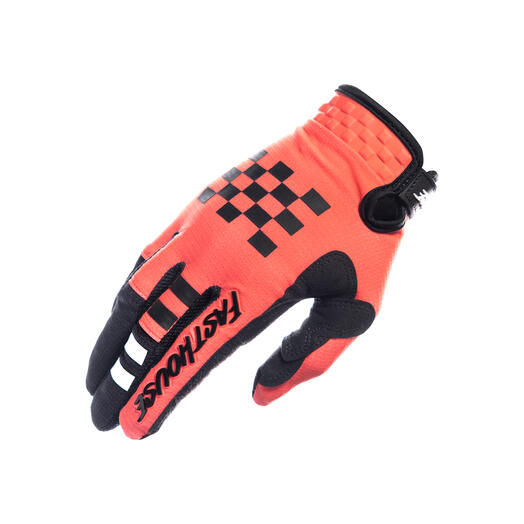 Fasthouse  Youth Elrod Formula Glove - Hyper Coral