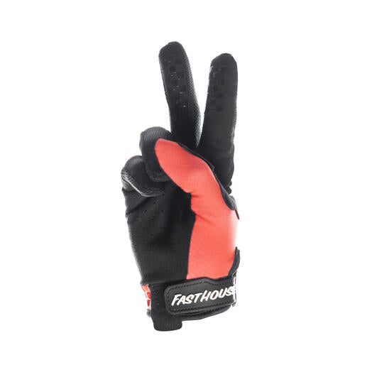 Fasthouse  Youth Elrod Formula Glove - Hyper Coral