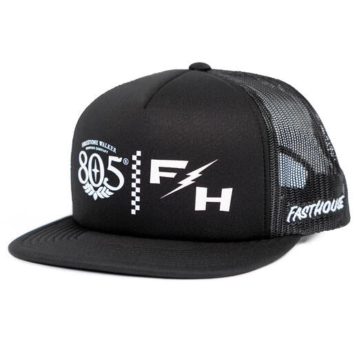 Fasthouse 805 Bond Hat - Black/Black