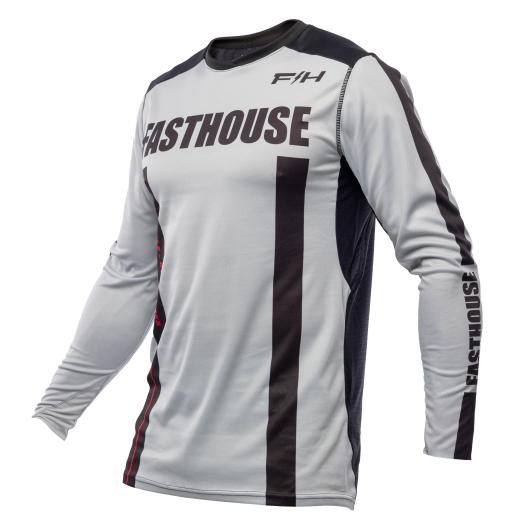 Fasthouse Elrod Storm Jersey - Fog/Black