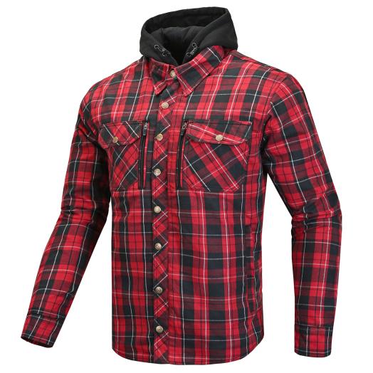Cortech El Camino Flannel - Red/Black