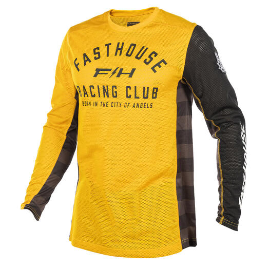 Fasthouse Grindhouse Air-Cooled Club Jersey - Marigold