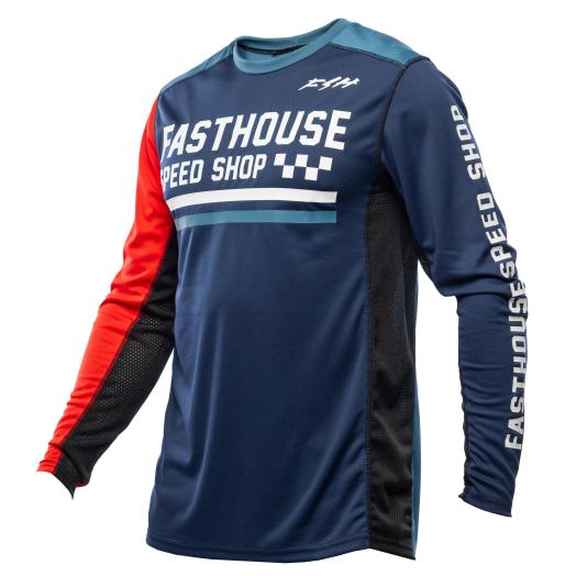 Fasthouse Grindhouse Hudson Jersey - Blue/Red