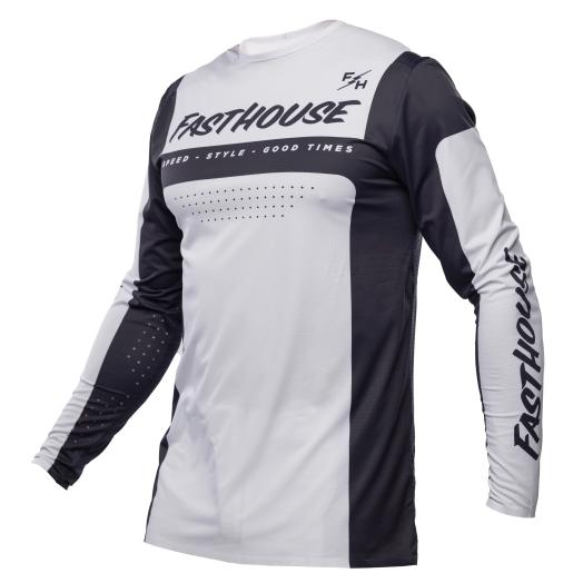 Fasthouse Helix Monaco Jersey - Black/White