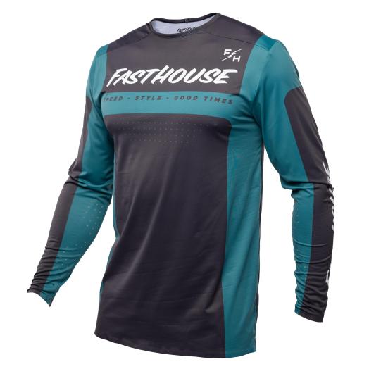 Fasthouse Helix Monaco Jersey - Marine/Black