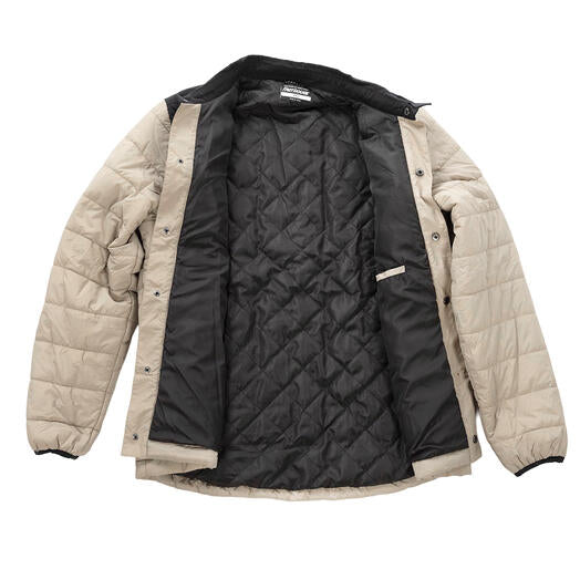 Fasthouse Logan Puffer Jacket - Greige/Black