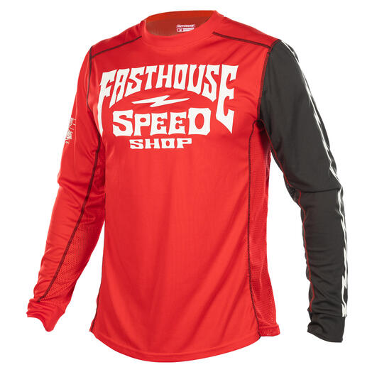 Fasthouse Sanguaro Horizon Jersey - Red