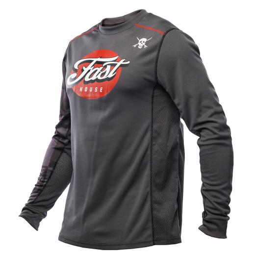 Fasthouse Sanguaro Tasker Jersey - Charcoal