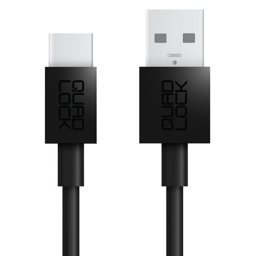 Quad Lock USB-A To USB-C Cable 20CM - USB-A To USB-C Cable 20Cm