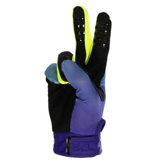 Fasthouse  Vapor React Glove - Light Indigo/Black