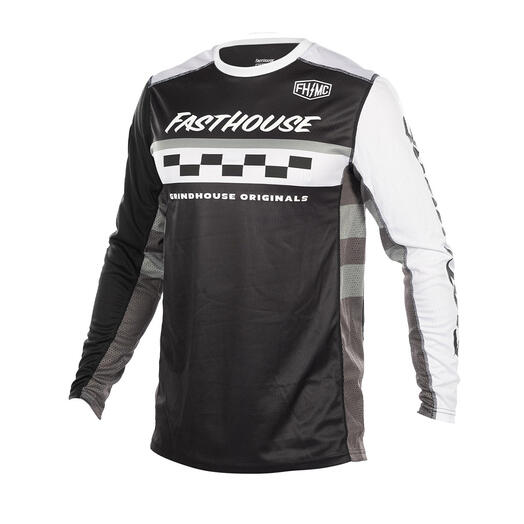 Fasthouse Youth Grindhouse Atomicjersey - Black/Grey