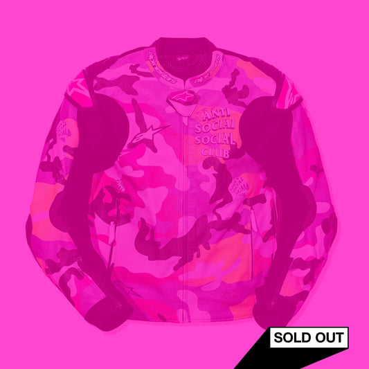 Alpinestars Limited Edition Alpinestars ASSC Leather Jacket - Camo
